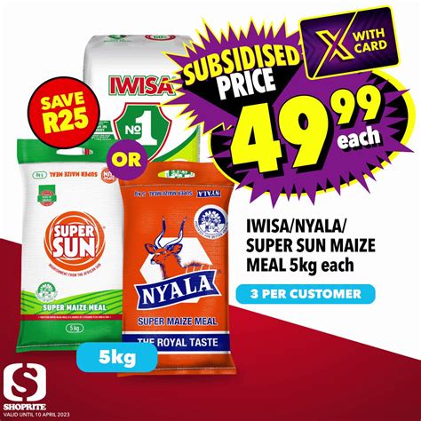 Shoprite SA On Twitter Our March Subsidy Deals Are Better Than Ever