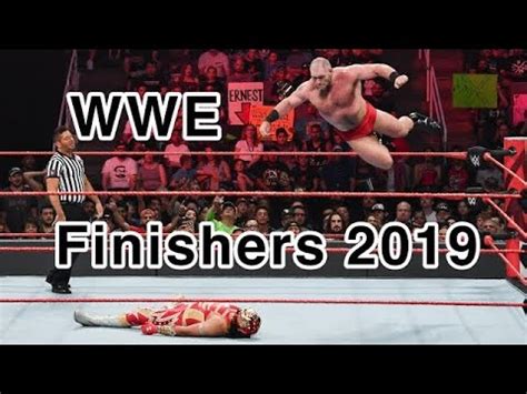 Wwe All Finishers Male Youtube