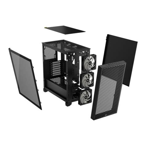 Corsair 3000D Airflow RGB Black Tempered Glass Mid Tower ATX Case