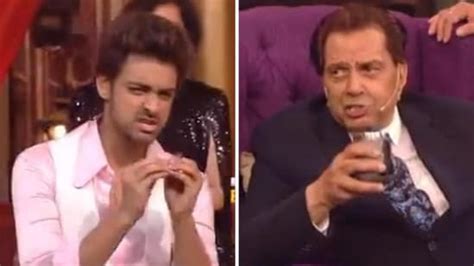 Bigg Boss 17 Dharmendra Reacts As Samarth Jurel Mimics Him In Front Of