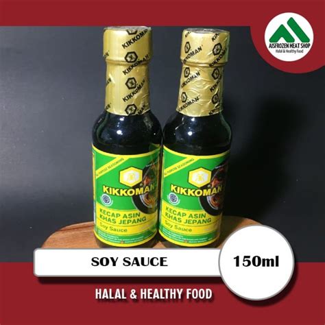 Jual Kikkoman Soy Sauce Kecap Asin Khas Jepang Halal Botol Ml