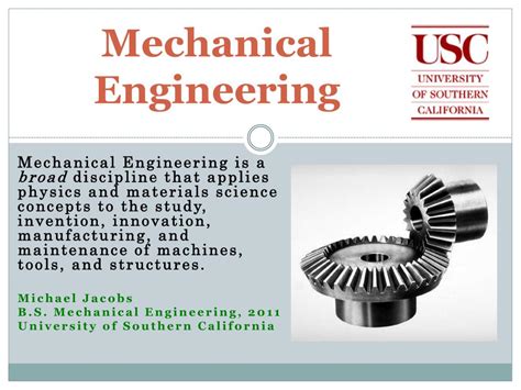 PPT - Mechanical Engineering PowerPoint Presentation, free download ...