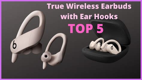 5 Best True Wireless Earbuds With Ear Hooks 2023 YouTube