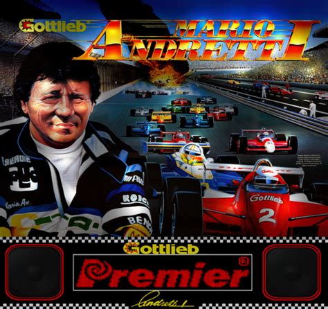 Mario Andretti Gottlieb B S With Full Dmd B S Directb S