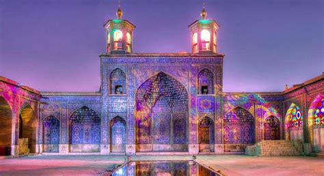 Pink Mosque Shiraz | Nasir al Molk mosque, pink mosque in Shiraz