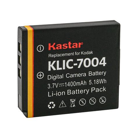 Kastar Pack Battery Replacement For Kodak Klic K Battery