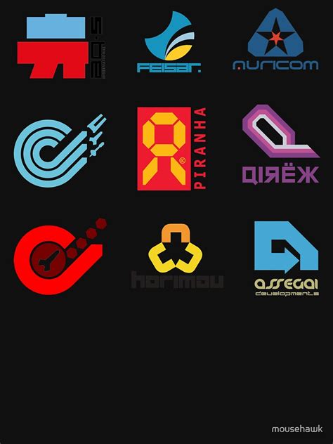 Wipeout Logos Set 1 T Shirt By Mousehawk Redbubble