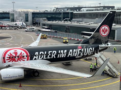 New Eagle For Eintracht Frankfurt First Landing Of The SGE Express