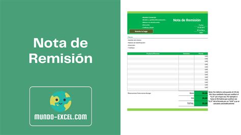 Plantilla Excel Nota De Remision Gratis 2023 Otosection