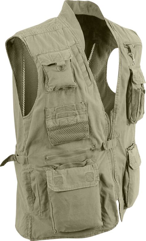 Multi Pocket Travel Vest Utility Fishing Hiking Hunting Work Photo