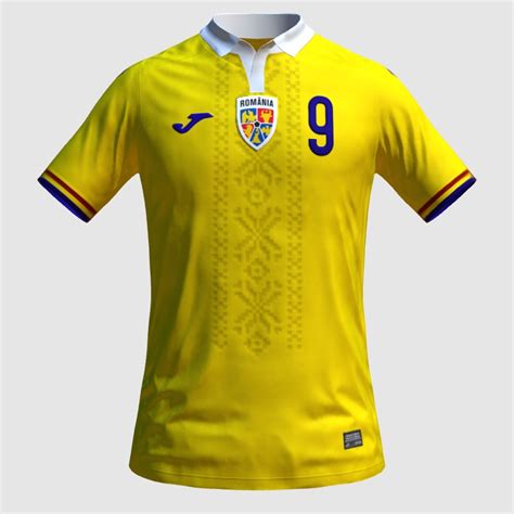 Romania X Joma Home Kit Concept Fifa Kit Creator Showcase