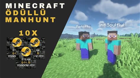 MİNECRAFT MANHUNT AMA ÖDÜLLÜ Minecraft YouTube