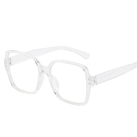 Oversized Square Glasses Frame for Women Vintage B... – Grandado