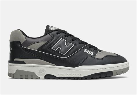 New Balance 550 Black Grey Bb550sr1 Release Date SneakerNews