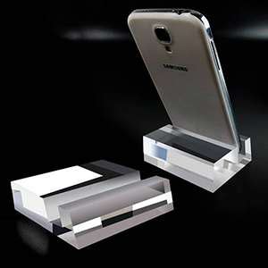 Clear Acrylic Crystal Mobile Cell Phone Display