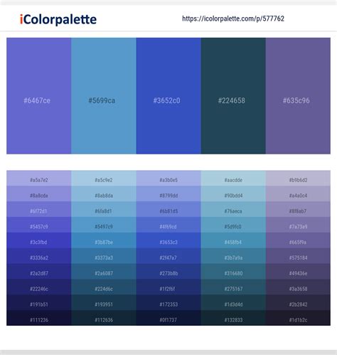 130+ Latest Color Schemes with Slate Blue And Slate Blue Color tone ...