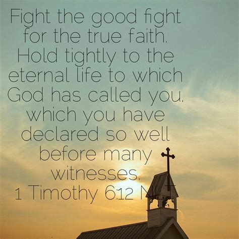 1 Timothy 612 Nlt 1 Timothy True Faith 1 Timothy 6 12