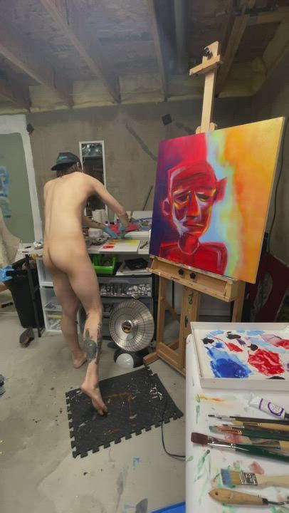 Painting Naked Easing Fund For Hopeful Oil Painting Career