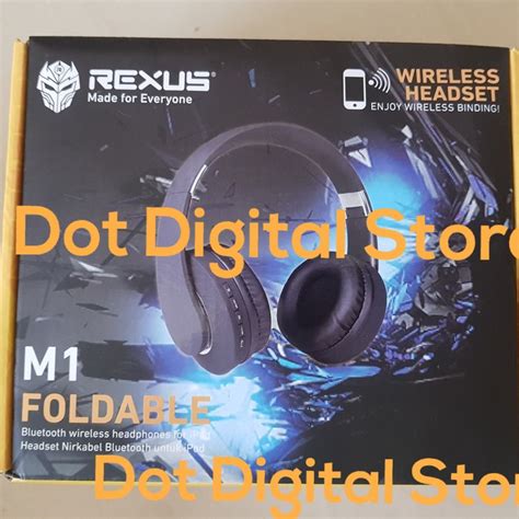 Jual Headset Gaming Rexus M Wireless Bluetooth Headphone Shopee