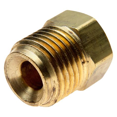 Gates G60691 0005 5 16 Brass Male Inverted Flare Plug TOOLSiD