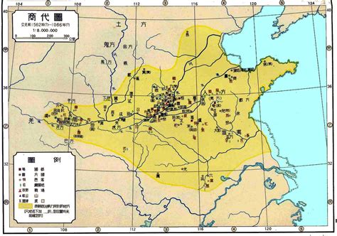 Shang Dynasty Map