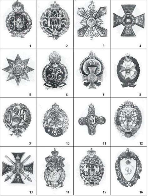 Quick Identification Guide To Russian Regimental Badges Russia