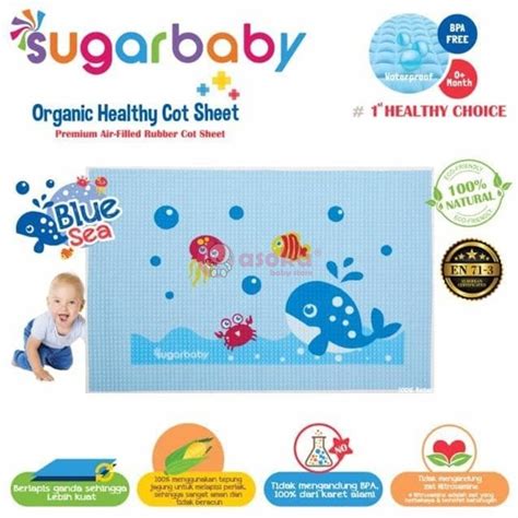 Jual Sugar Baby Perlak Organic Healthy Cot Sheet Motif Asoka Shopee