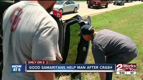 Good Samaritans Save Driver After Crash