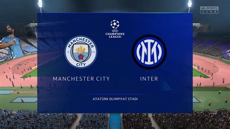 Manchester City Vs Inter Milan Uefa Champions League Final