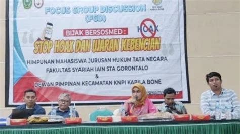 Diskominfotik Gorontalo Ajak Mahasiswa Perkuat Literasi Digital Cegah Hoaks