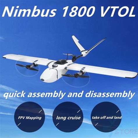 20km Mfd Nimbus 1800 Long Range Vtol Nimbusvtol Fixed Wing Uav Drones