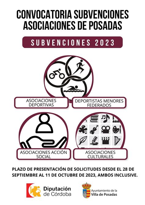 Convocatoria Subvenciones Para Asociaciones De Posadas 2023