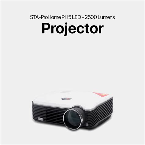 STA-ProHome PH5 LED Projector – 2500 Lumens | Memoxpress Online