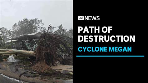 Cyclone Megan Intensifies Off The Northern Territory Coast Abc News Youtube