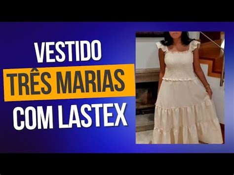 Diy Como Fazer Vestido Marias Lastex Costura F Cil Passo A