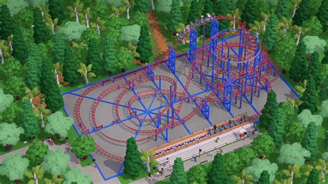 Rocket A Classic Spiral Coaster Themeparkitect