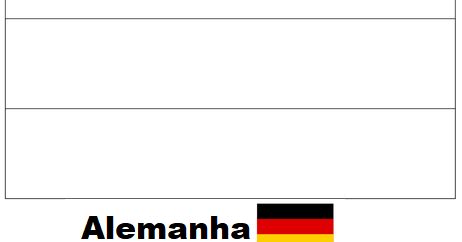 Blog De Geografia Bandeira Da Alemanha Para Imprimir E Colorir