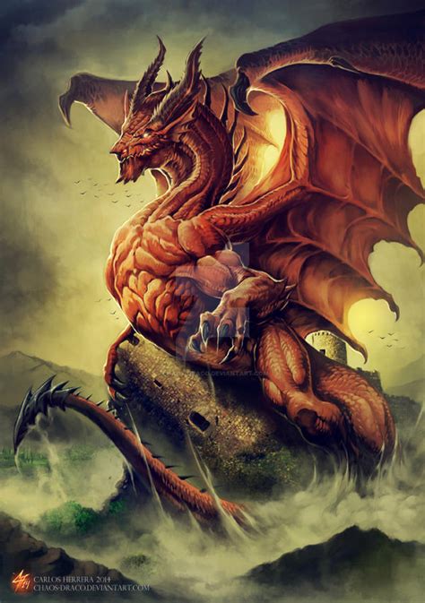 Ddraig Goch by Chaos-Draco on DeviantArt