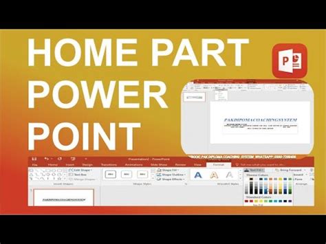 How To Use Home Tab In MS Power Point Microsoft PowerPoint Home Tab