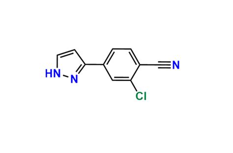 Darolutamide Pyrazol Benzonitrile Impurity CAS No 1297537 37 1 NA