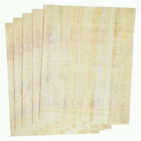 50 Blank Papyrus Sheets Authentic Handmade Ancient Egyptian Etsy