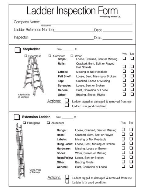 Inspection Checklist Template Excel For Your Needs