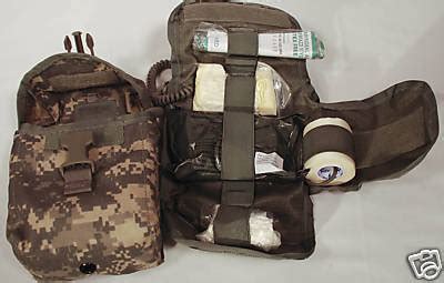 Us Army Acu Complete Ifak Improved First Aid Kit Pouch