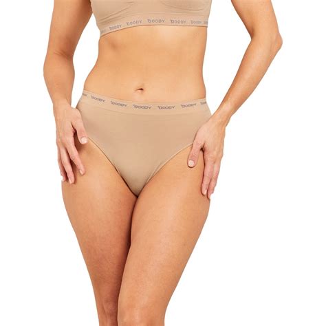 Boody Womens Bamboo Seamfree Full Brief Beige Big W