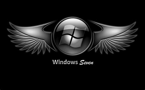 Windows 7 Black Wallpapers - Wallpaper Cave