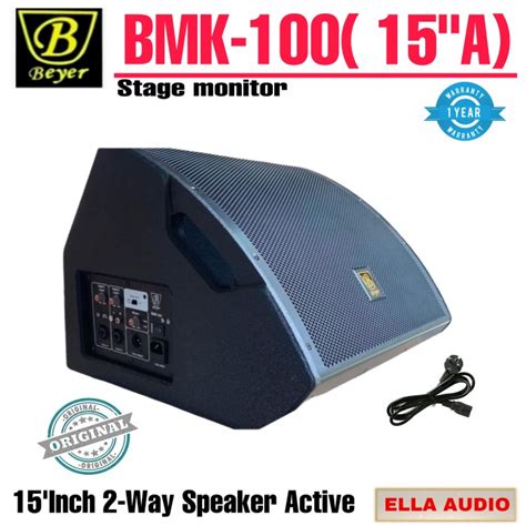 Jual Beyer Bmk Speaker Active Way Inch Stage Monitor