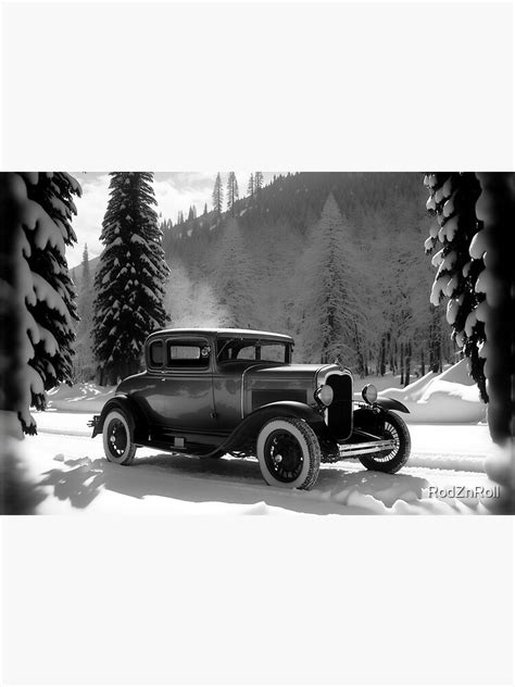 Winter Hot Rod Snow And Steel 20 A Perfect Gift For All American