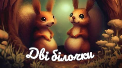 🎧 Аудіокнига для дітей "Дві білочки" - YouTube