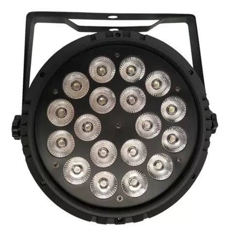 Refletor Led X W Rgbw Dmx Bivolt Quadriled Frete Gr Tis