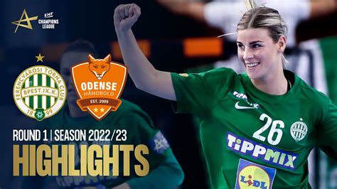 Ftc Vs Odense H Ndbold Highlights Round Ehf Champions League